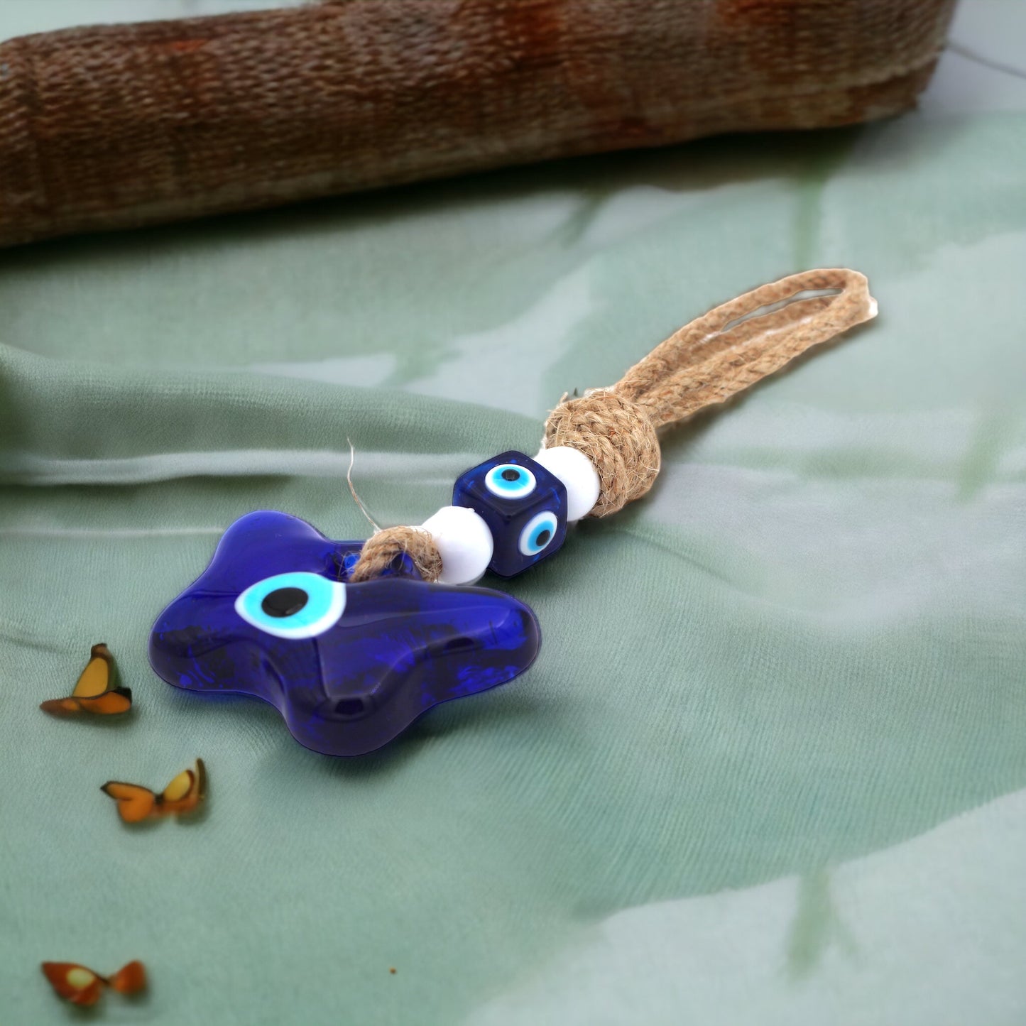 Butterfly Shape Evil Eye Protection Wall or Door Hanging Home Decoration/Ornament