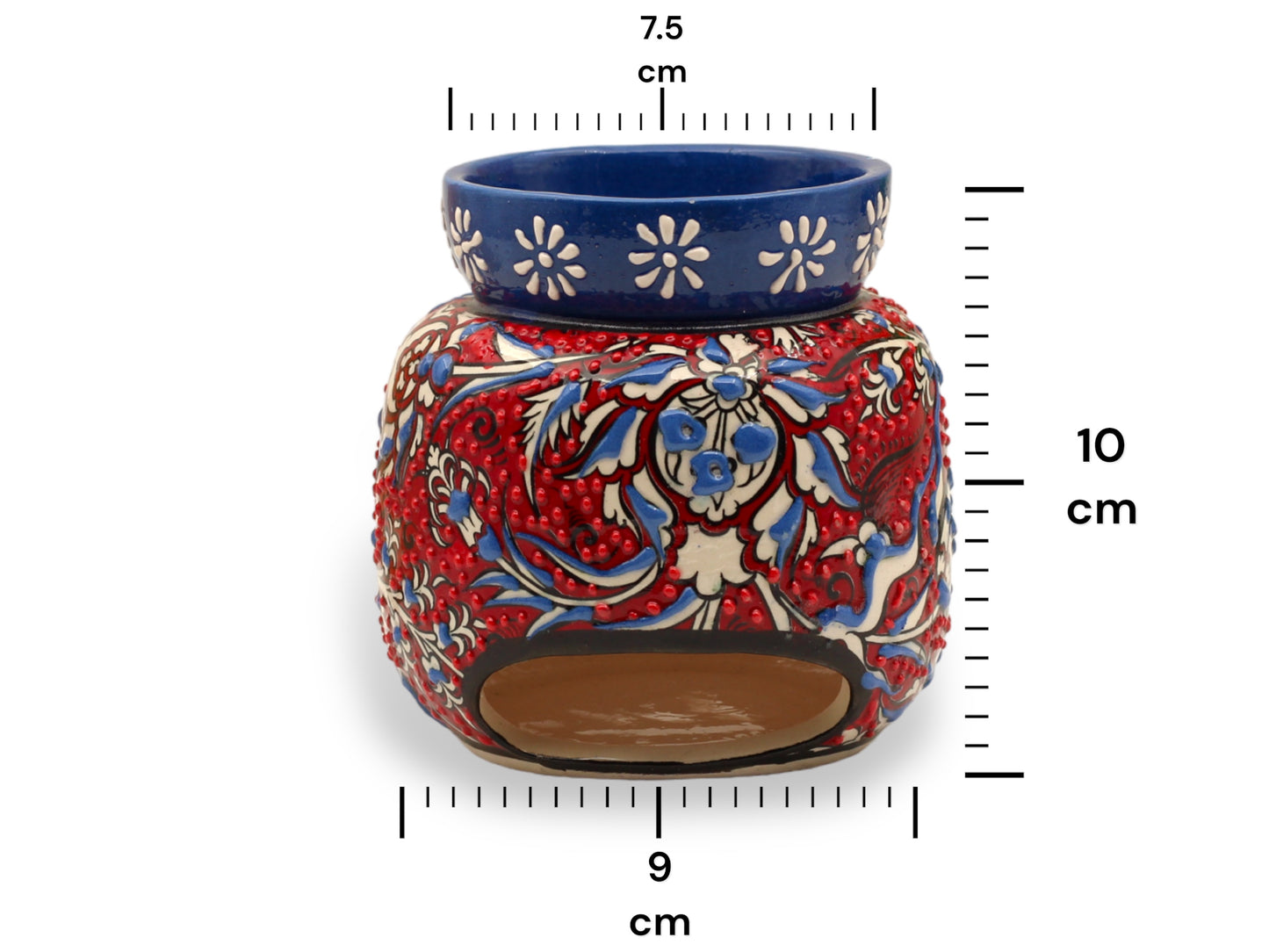 Elegance in Flame: Unique Handcrafted Ceramic Oil Burner