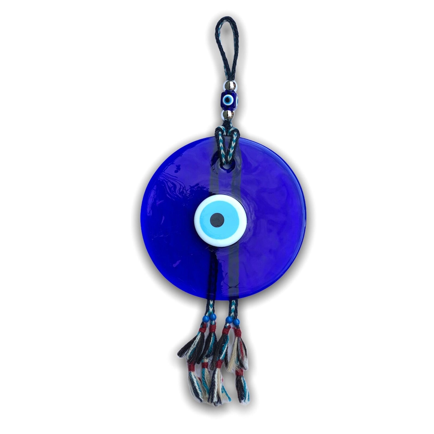 Large Size 25 Cm Turkish Evil Eye Handmade With Horse Hair Wall Hanging Home Decoration Amulet Ornament