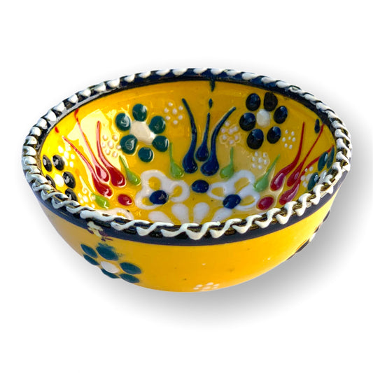 8 Cm Small  Ceramic Bowls Set of 6 for Snack,Tapas, Dessert, Nuts, Olive, Soy Sauce For Use or Decorative
