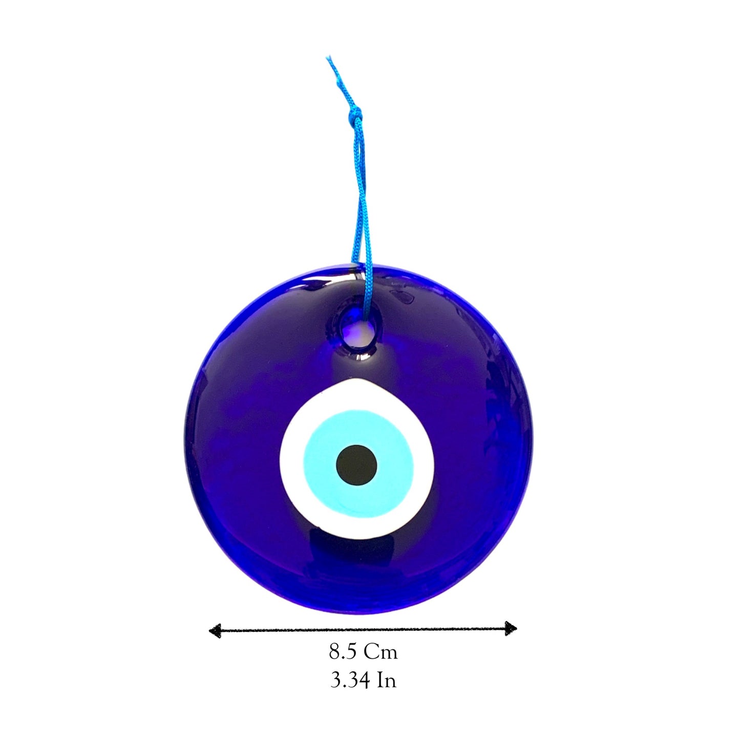 Large Size Glass Turkish Evil Eye,Lucky Eye and Protection Wall Hanging Home Decoration8-10-13 CM