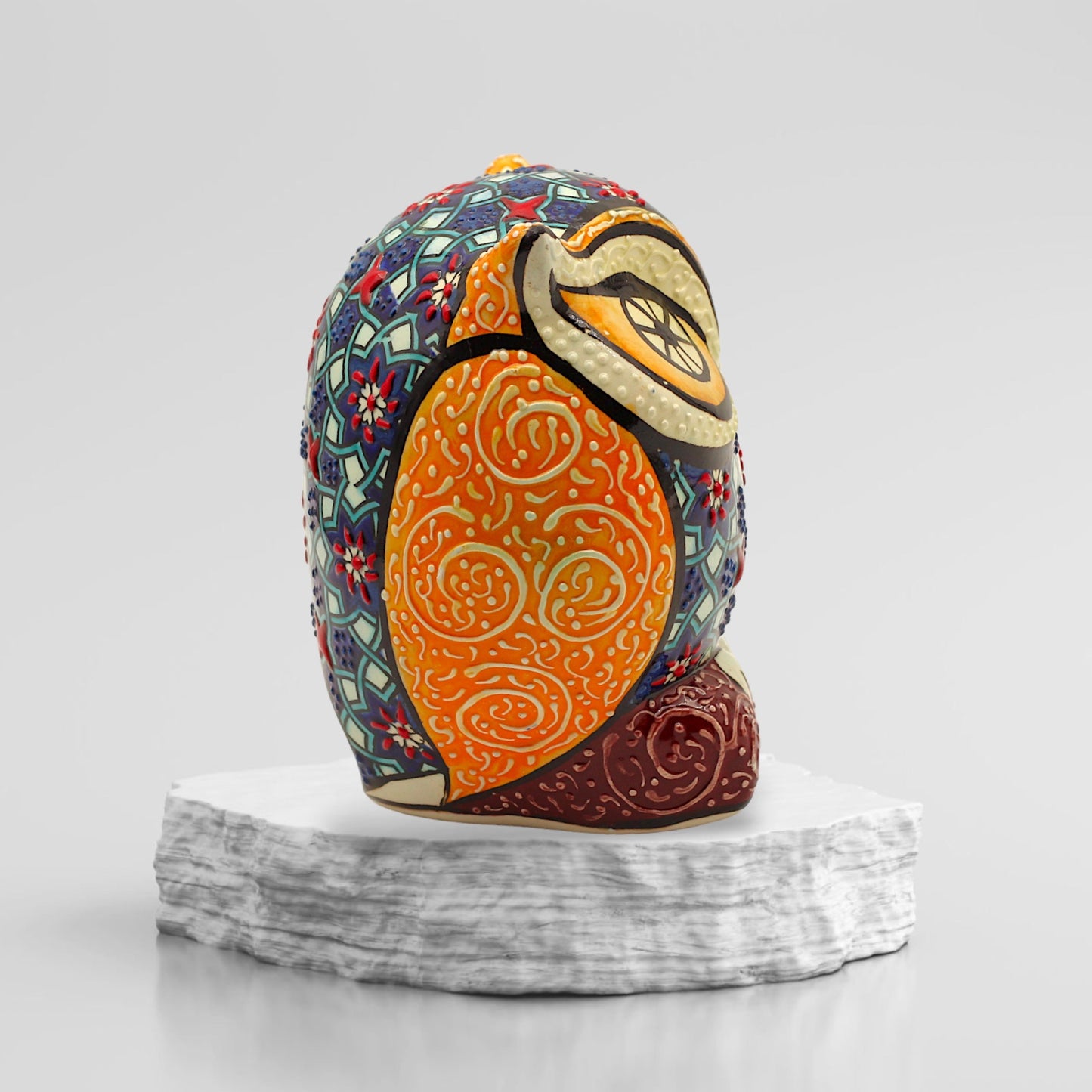 Artisan Crafted Decorative Ceramic Owls – Unique Hand-Painted and Handmade Designs