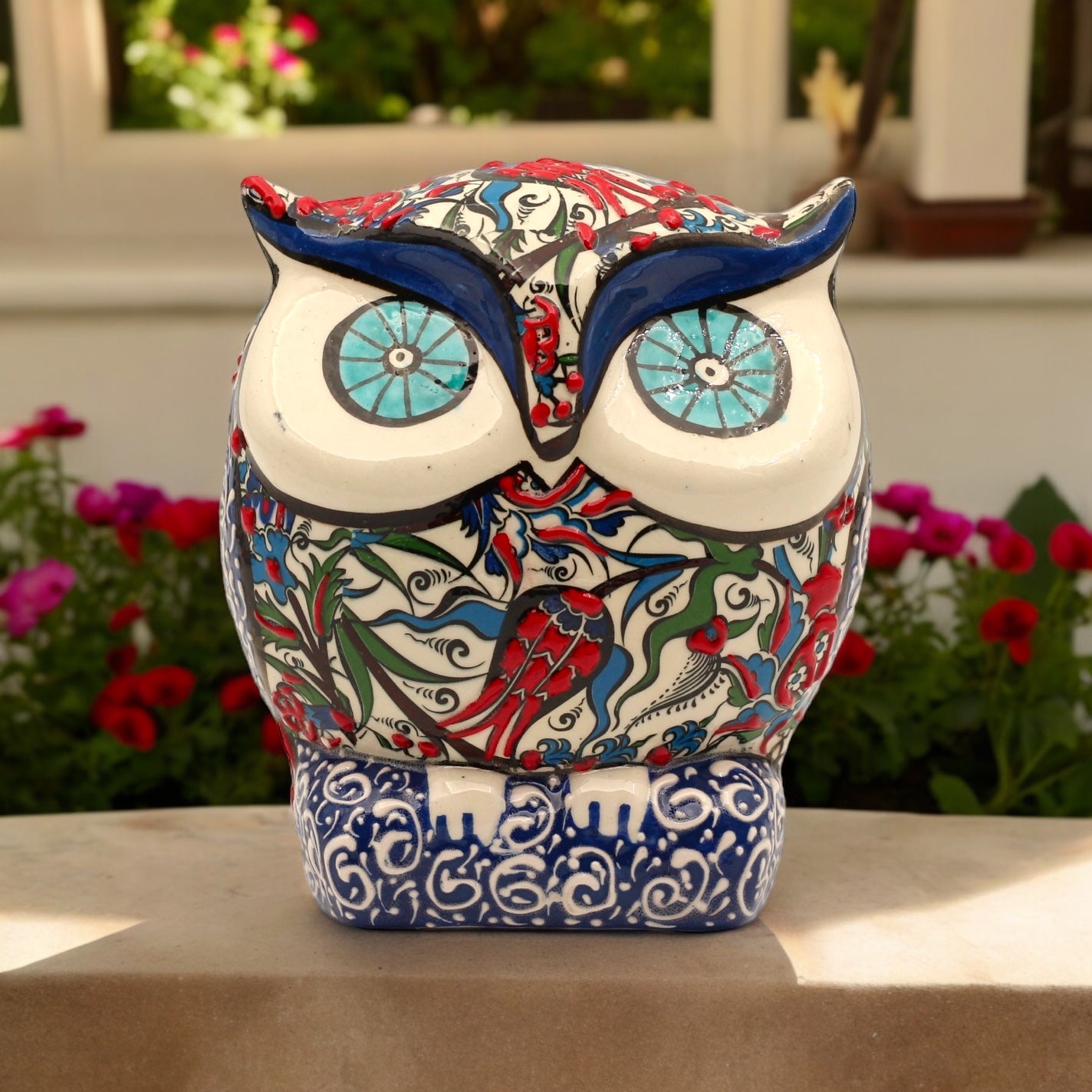 Artisan Crafted Decorative Ceramic Owls – Unique Hand-Painted and Handmade Designs
