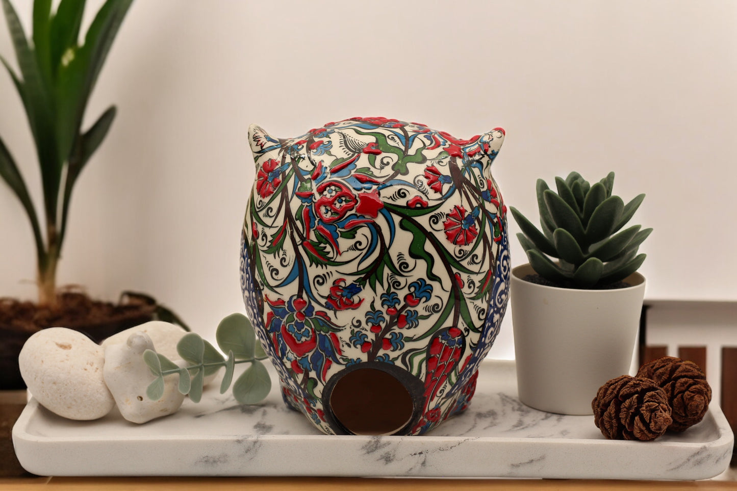 Artisan Crafted Decorative Ceramic Owls – Unique Hand-Painted and Handmade Designs