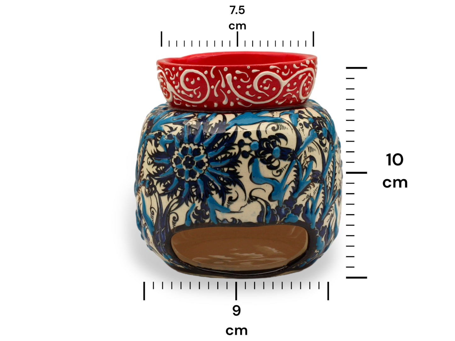 Elegance in Flame: Unique Handcrafted Ceramic Oil Burner