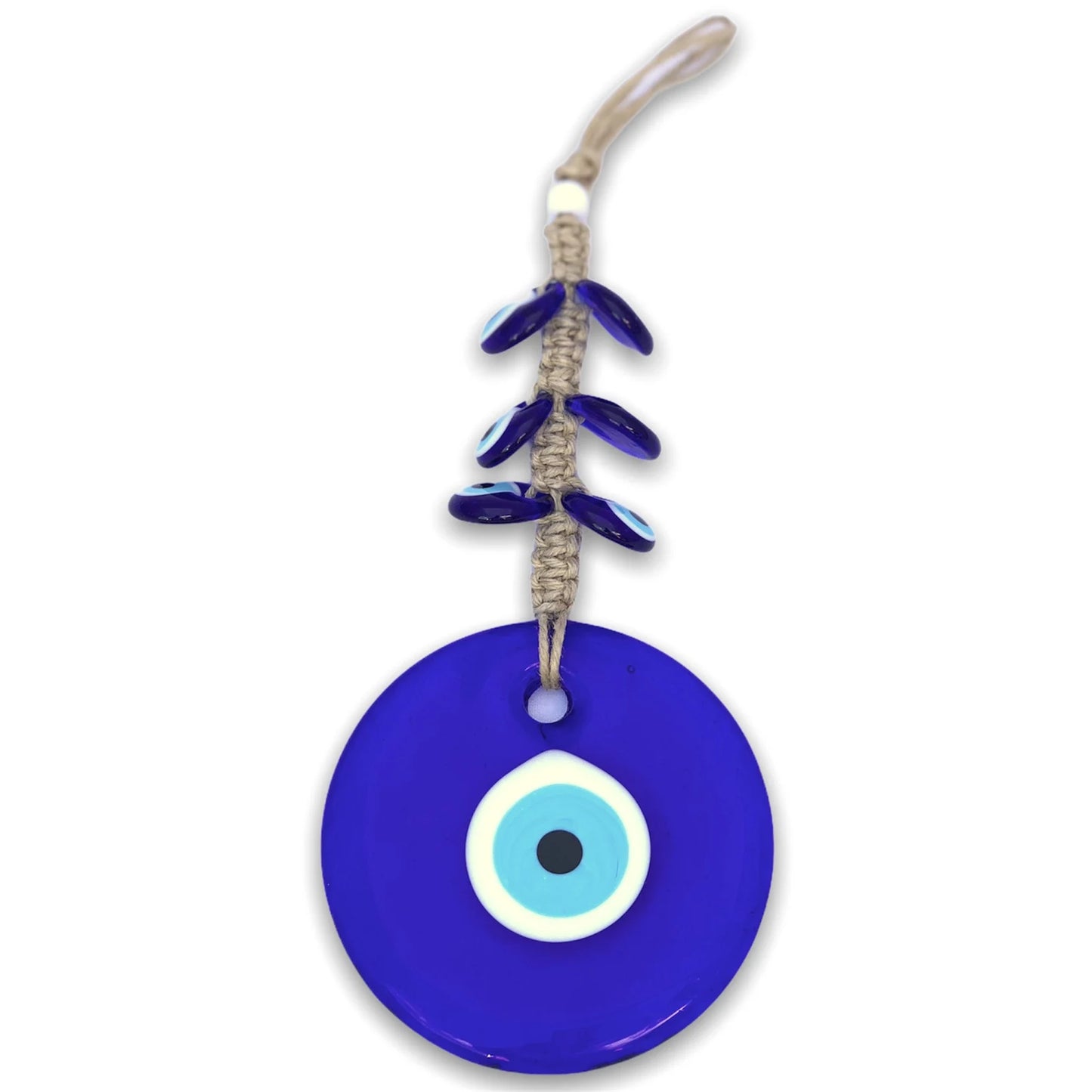Handmade Glass Evil Eye Wall Hanging, Turkish Eye,Lucky Eye and Wall Hanging Home Decoration/Ornament, Gift Idea