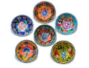 8 cm Embossed Ceramic Bowls